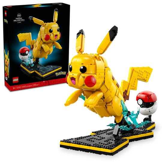 LEGO® Pikachu & Poké Ball Building Kit 72152